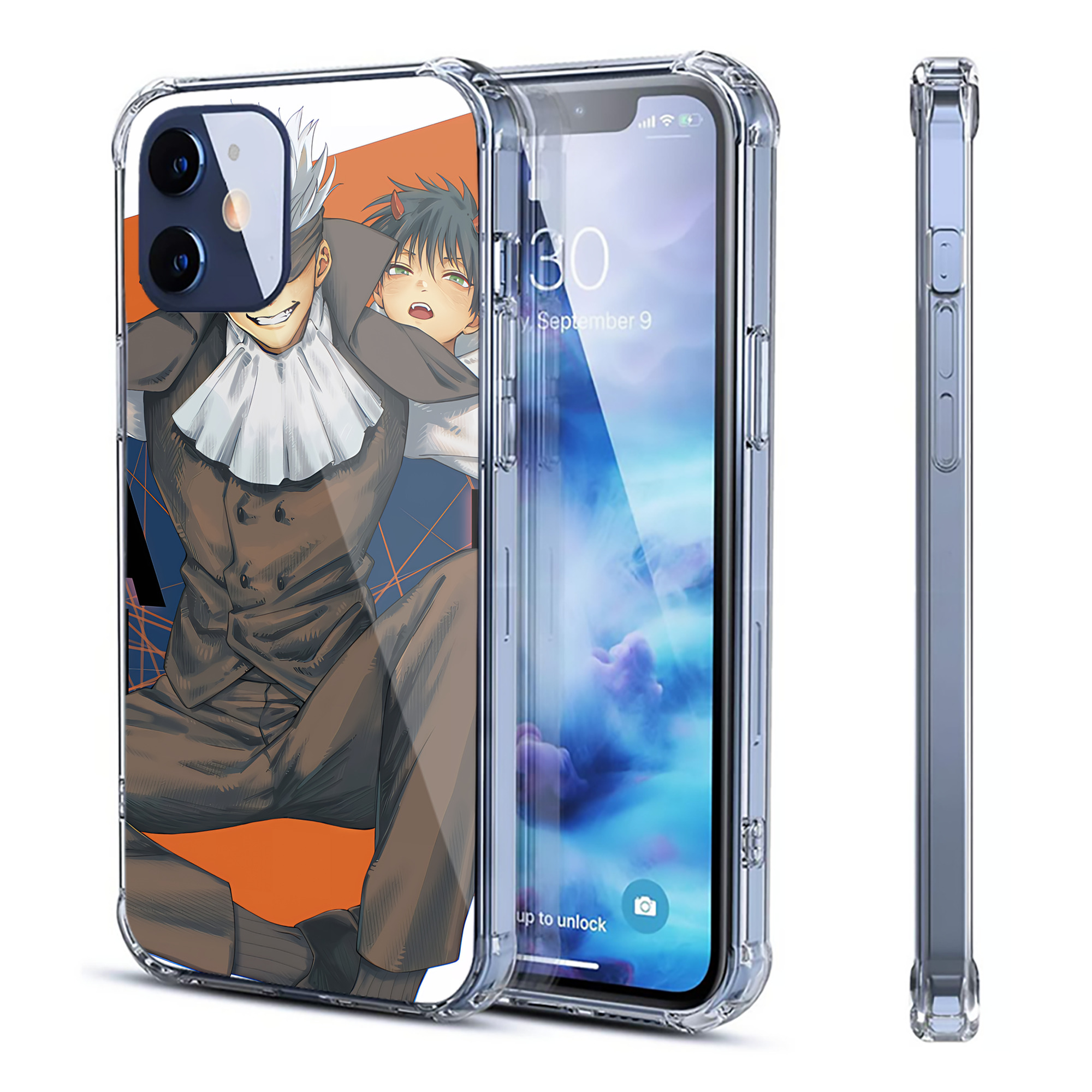 （画像用） SPY×FAMILY间谍家家酒 【iPhone 12シリーズ対応】透明スマホケース（クリアソフトケース）